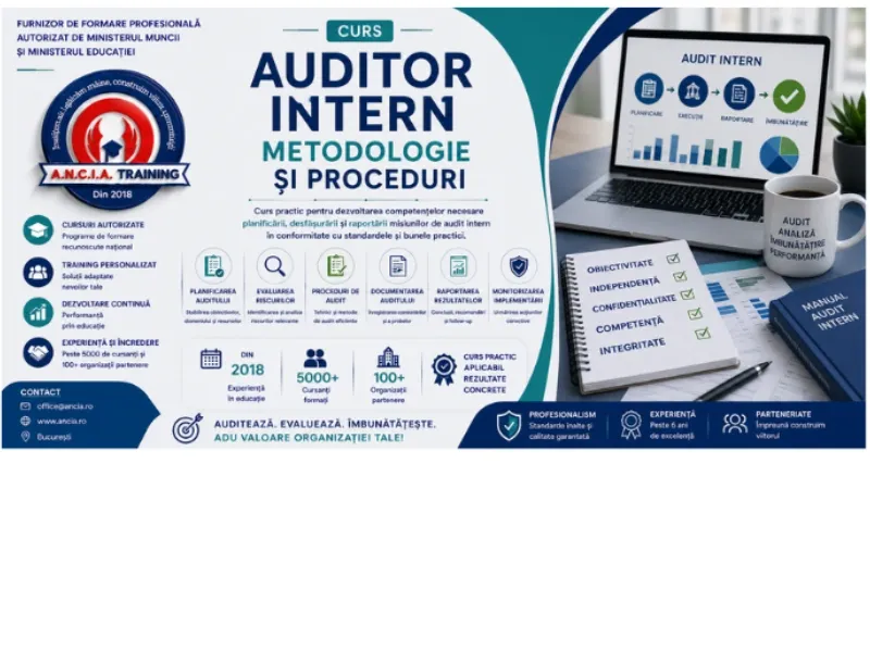 Auditor Intern – cod COR 241105