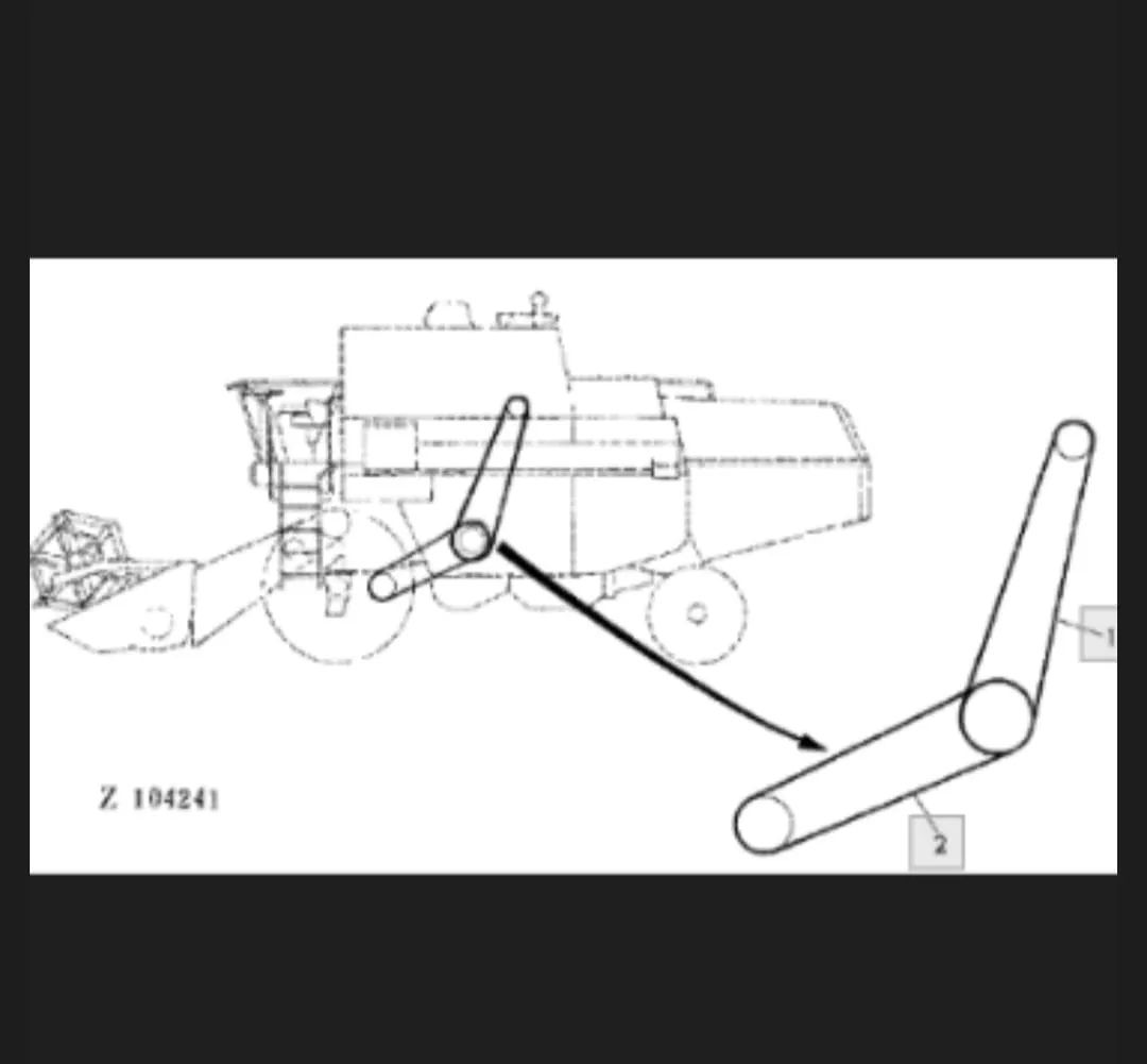Curea tractiune John Deere_Z34099