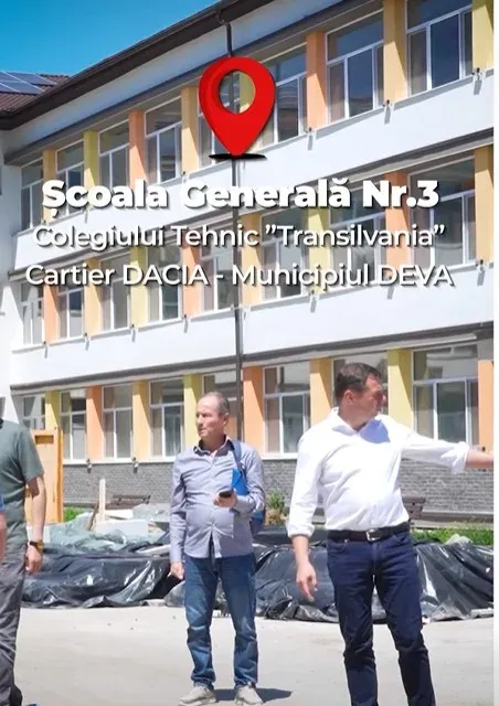 Investiție de 16,65 milioane lei: Școala Generală nr. 3 din Deva, aproape de finalizarea reabilitării energetice
