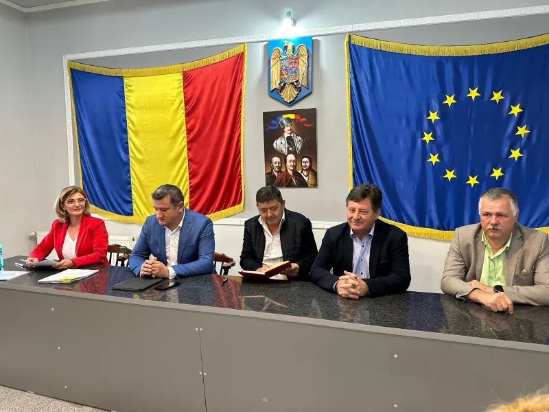 Moment istoric la Hălmagiu! Comuna este cadastrată integral