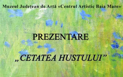 PREZENTARE PUBLICĂ LA MUZEUL DE ARTĂ - ”CETATEA  HUSTULUI”