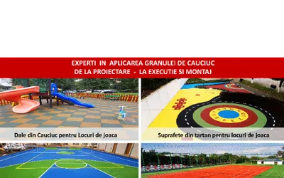 Experti in aplicarea granulei de cauciuc