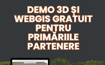 Primăriile înregistrate în Ghidul Primăriilor au acces la demo 3D și WebGIS gratuit