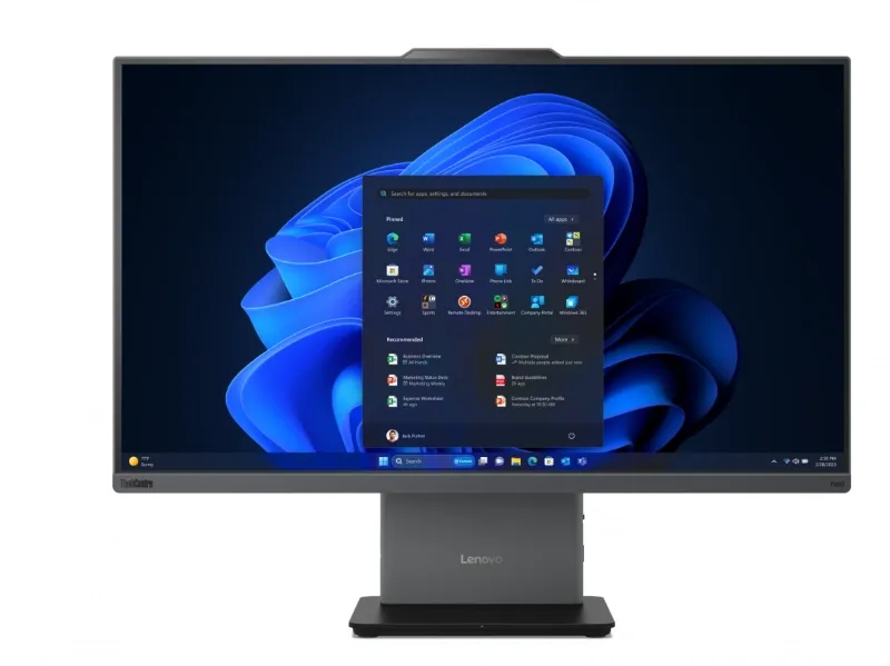 Sistem All-in-One LENOVO ThinkCentre Neo 50a 27 Gen 5 – Soluție compactă și performantă pentru birourile din primărie