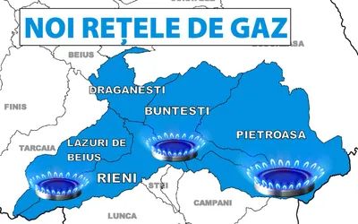 Încep lucrările la gaz în Rieni, Buntești, Drăgănești,  Lazuri de Beiuș și Pietroasa