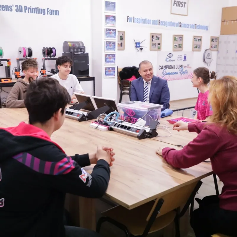 Vrancea, Viziune, Viitor! Imprimante 3D pentru școlile din Vrancea