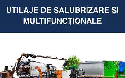 Utilaje de Salubrizare | Stoc România | Livrare Rapidă