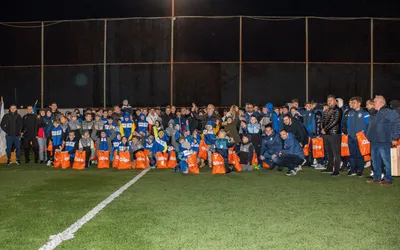 Vicepreședintele CJ Argeș Adrian Dumitru Bughiu, la premierea campionilor de la CS Unirea Bascov