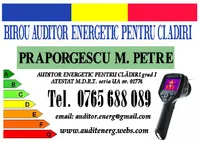 BIROU DE AUDIT ENERGETIC PENTRU CLADIRI  Praporgescu M. Petre