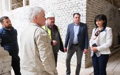 Lucrări de consolidare la structura clădirii Muzeului