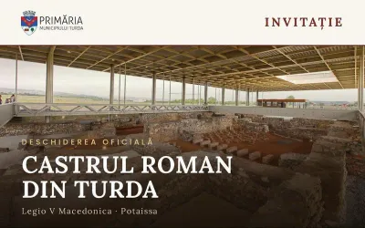 Deschiderea oficială a Castrului Legiunii a V-a Macedonica de la Potaissa — Turda, 11 septembrie 2026