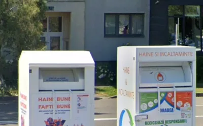 Primăria Oradea pune la dispoziția orădenilor 100 de containere speciale pentru  colectarea deșeurilor textile