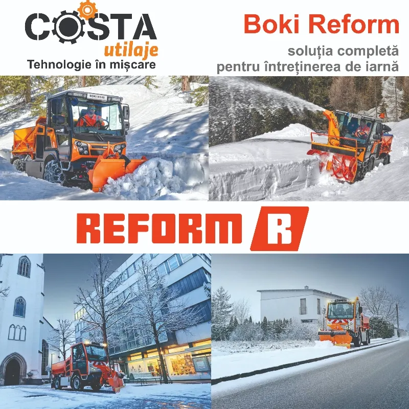 Boki Reform - soluția completă pentru întreținerea de iarnă