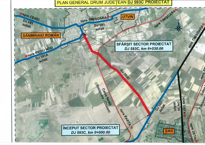 S-a semnat contractul de finanțare pentru drumul care va lega Șagul de Sânmihaiu Român