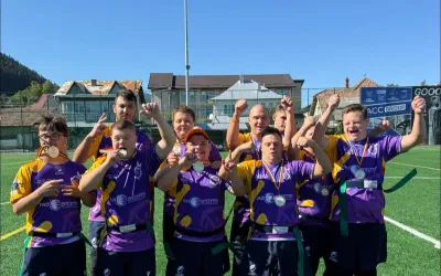 Primul Campionat Național de Rugby Tag Special Olympics la Timișoara, sărbătorind Ziua Mondială a Sindromului Down