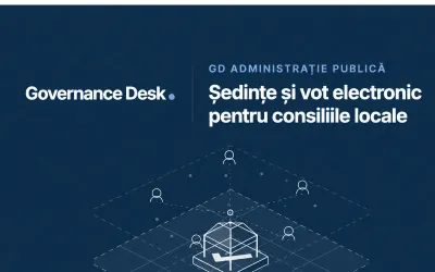 GovernanceDesk.com, noua platformă pentru organizarea digitală a ședințelor și voturilor din administrația locală