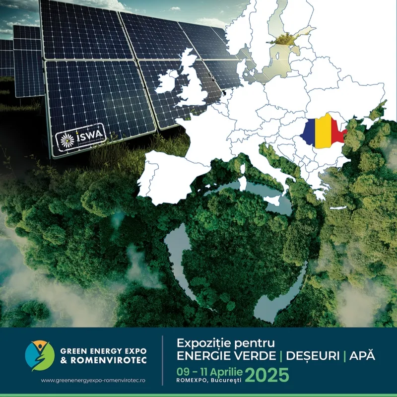 Mâine se deschide GREEN ENERGY EXPO, ROMENVIROTEC și URBAN SMART EXPO