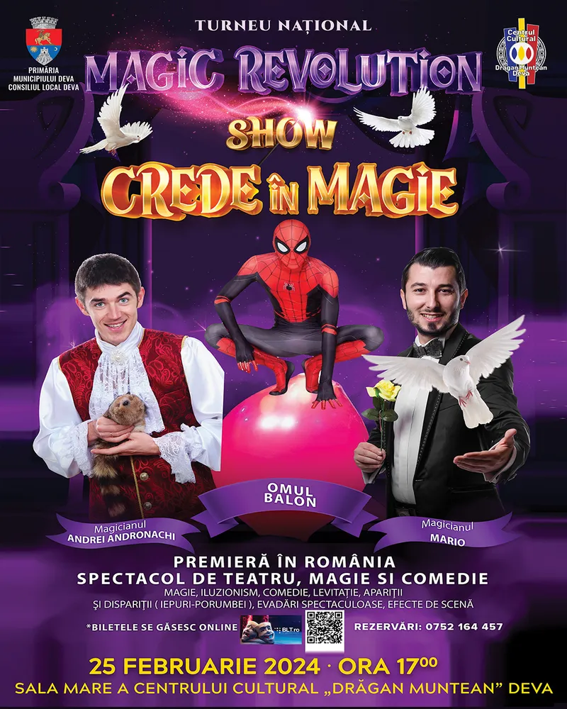 ,,Crede în Magie” la Deva!