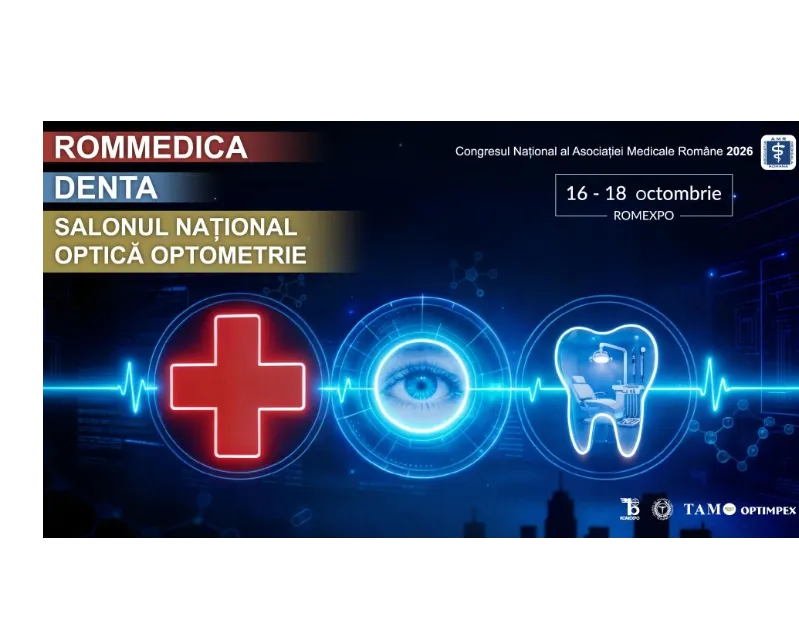 DENTA & ROMMEDICA & SNOO 2026. Trei zile de expoziție, conferințe și întâlniri profesionale la ROMEXPO