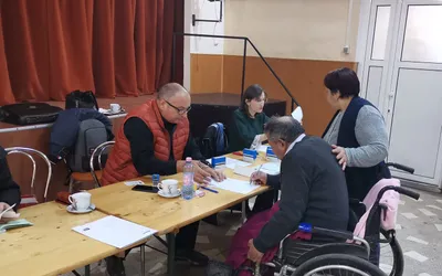 Deplasare cu stația mobilă a Direcției Județene de Evidență a Persoanelor Cluj, la Gilău