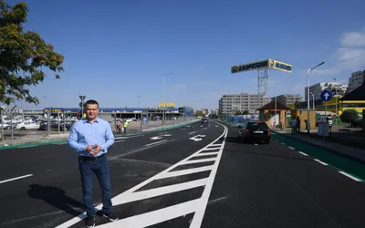 Drumul Osiei, gata în 3 luni! Are trotuare, pistă de biciclete, carosabil, stații STB