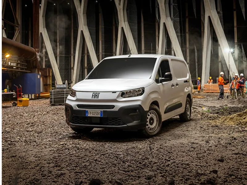 Fiat eDoblo = autoutilitara electrica la pret de DIESEL