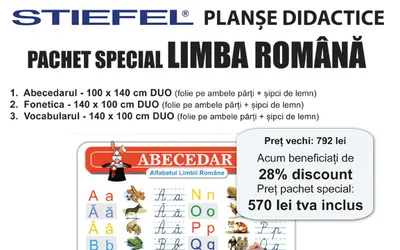 Harti Scolare Limba Romana - Pachet Promotional