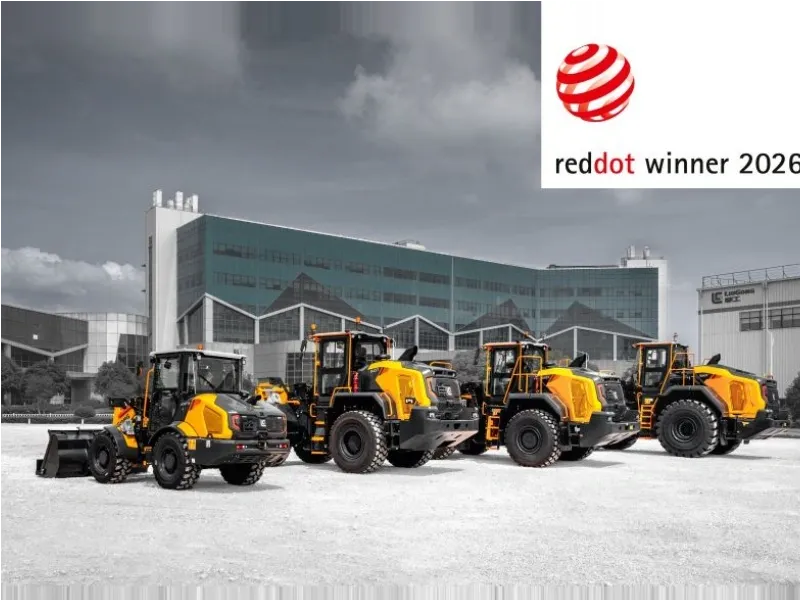 Încărcătoare frontale LiuGong Dressta seria T pentru primării – noua generație premiată Red Dot 2026, garanție 3 ani (5 ani la electrice) și service mobil 24/7 național