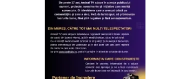 Ardeal TV, de peste 17 ani aproape de comunități. O televiziune regională cu perspective tot mai largi