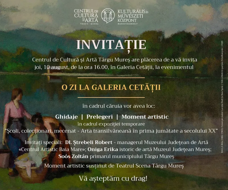 \"O zi la Galeria Cetății\"