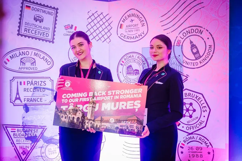 Aeroportul Transilvania Târgu Mureș: lansarea noilor zboruri Wizz Air și bazarea unei aeronave