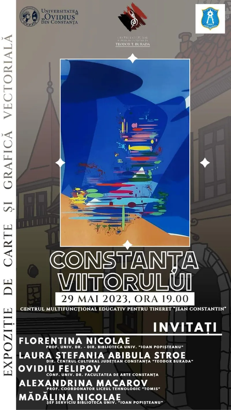 Expoziția de carte și grafică vectorială „Constanța viitorului”