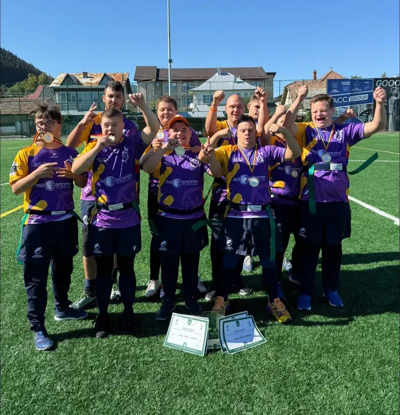 Primul Campionat Național de Rugby Tag Special Olympics la Timișoara, sărbătorind Ziua Mondială a Sindromului Down