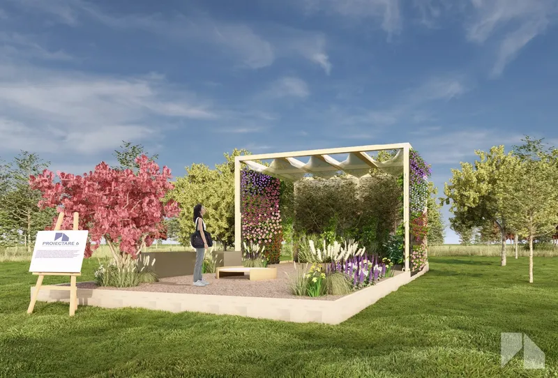 Au început amenajările la West Side Flower Fest!