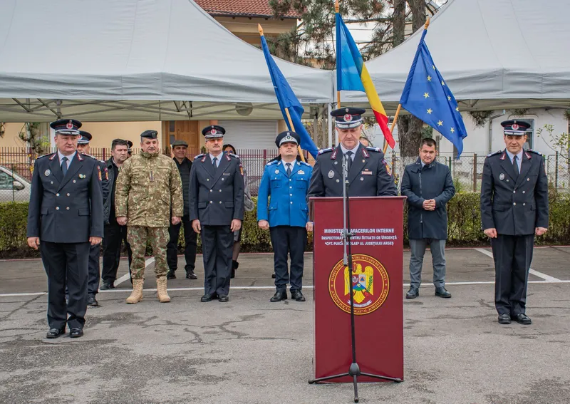 Schimbare de comandă la ISU Argeș