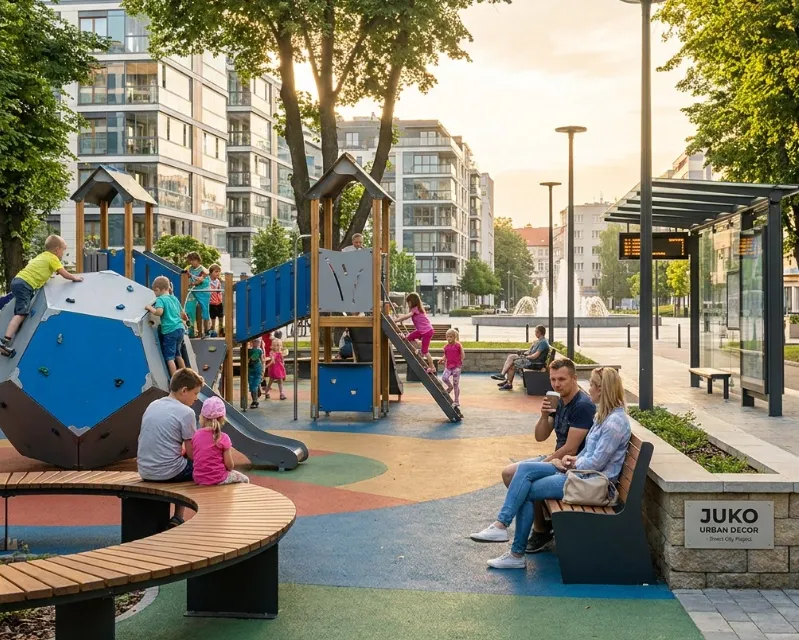 Orașe mai frumoase, copii mai fericiți: Cum reinventează JUKO spațiul urban