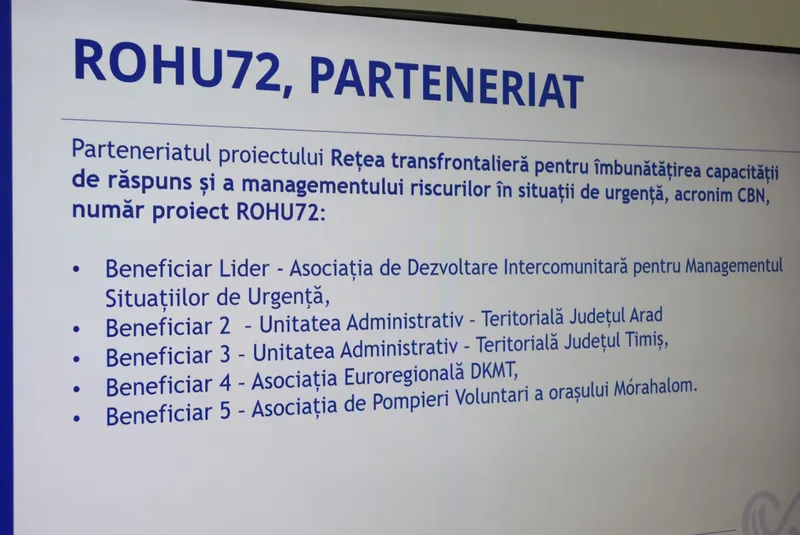 Un nou proiect din fonduri transfrontaliere a fost finalizat de Consiliul Județean Arad