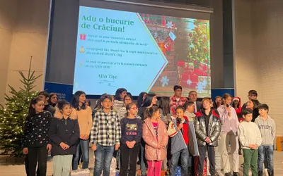 Toți copiii din centrele DGASPC Cluj au primit un cadou din partea Moșului