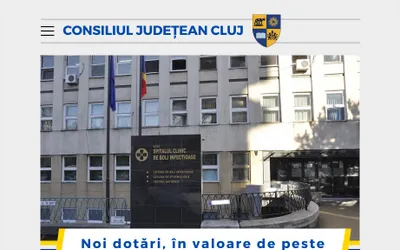 Noi dotări, în valoare de peste 2,6 milioane de lei, pentru Spitalul Clinic de Boli Infecțioase