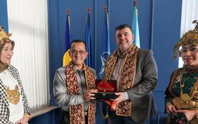 Delegație din Indonezia în vizită la Consiliul Județean Maramureș