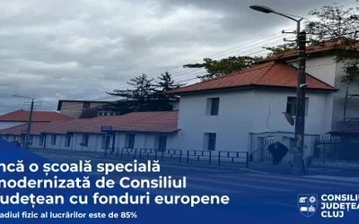 Încă o școală specială modernizată de Consiliul Județean cu fonduri europene