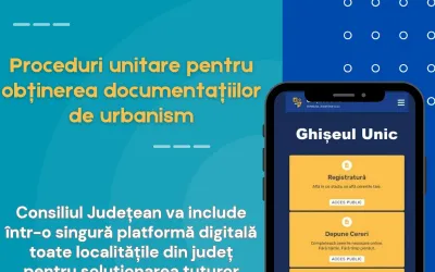 Proceduri unitare pentru obținerea documentațiilor de urbanism