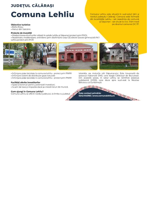 PRIMĂRIA LEHLIU