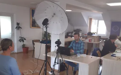 Deplasare cu stația mobilă a Direcției Județene de Evidență a Persoanelor Cluj, la Gilău