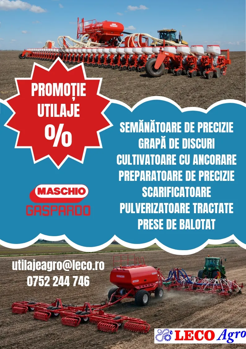 Promoție Utilaje Agricole