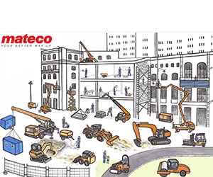 mateco vine în sprijinul autorităților locale cu cea mai modernă și variată gamă de utilaje și echipamente pentru industrie și construcții, adaptate oricărui tip proiect