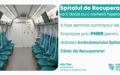 Nou proiect de dotări la Spitalul de Recuperare