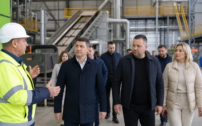 Delegație ucraineană în vizită la Cluj pentru preluarea modelului stației de dezintegrare moleculară a deșeurilor