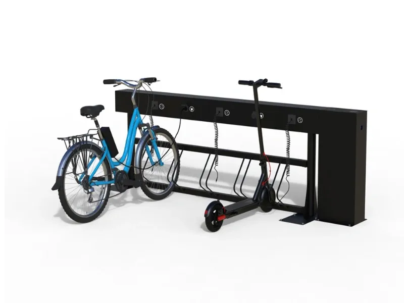 Stație Incărcare Trotinete / Biciclete Electrice alimentată la rețea