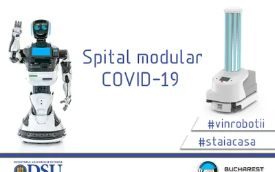 Vin Roboții UVD în prima linie în spitale, în lupta anti-Covid-19